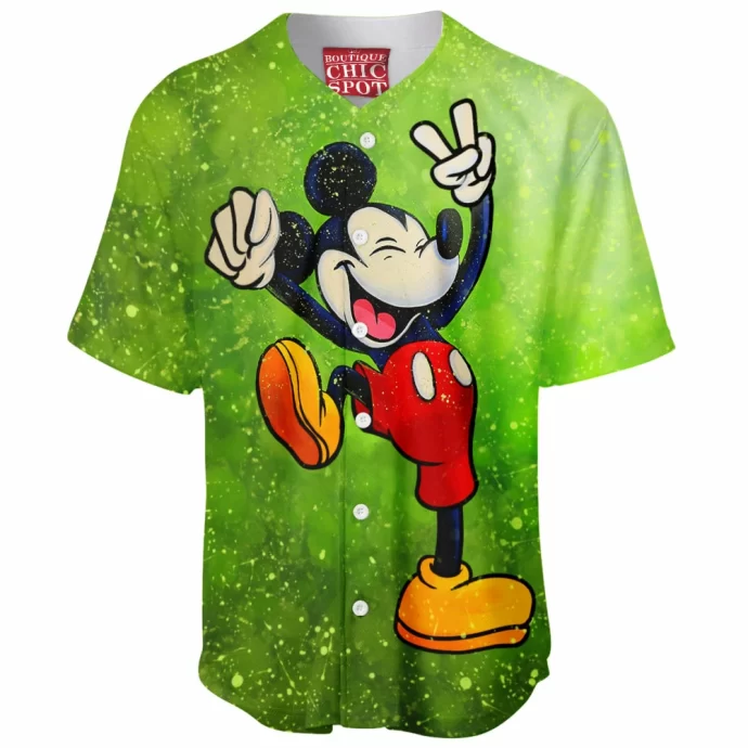 Mickey Mouse Baseball Jersey