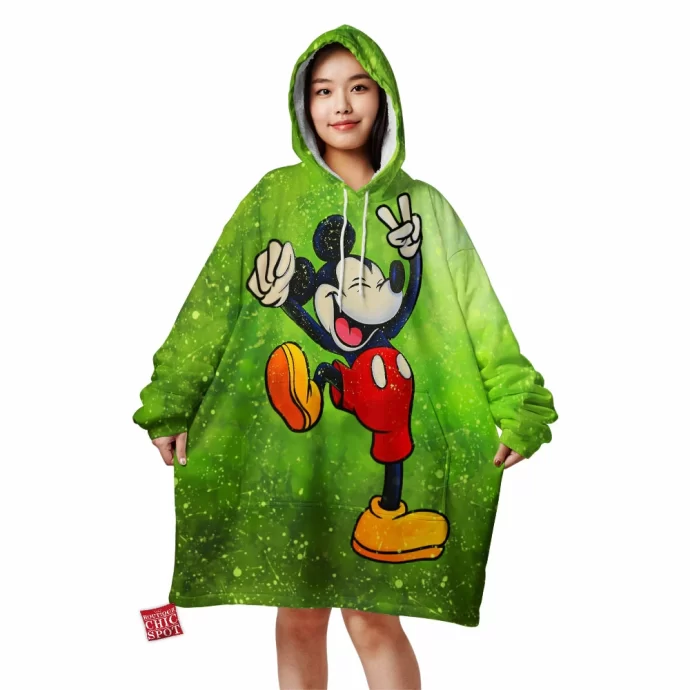 Mickey Mouse Blanket Hoodie