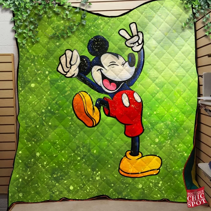 Mickey Mouse Quilt Blanket