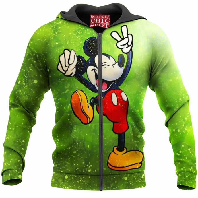 Mickey Mouse Zip Hoodie