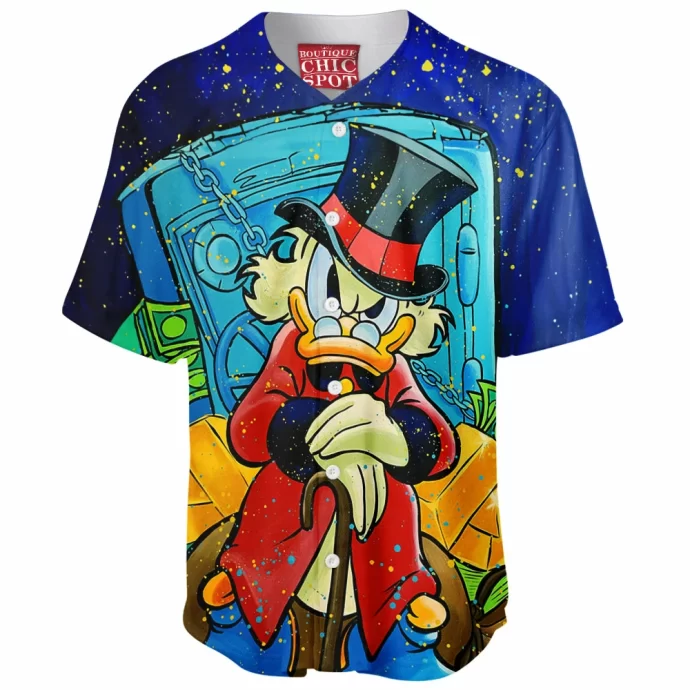 Scrooge McDuck Baseball Jersey