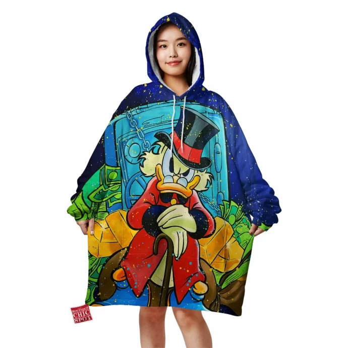 Scrooge McDuck Blanket Hoodie