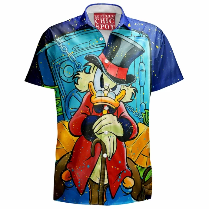 Scrooge McDuck Hawaiian Shirt