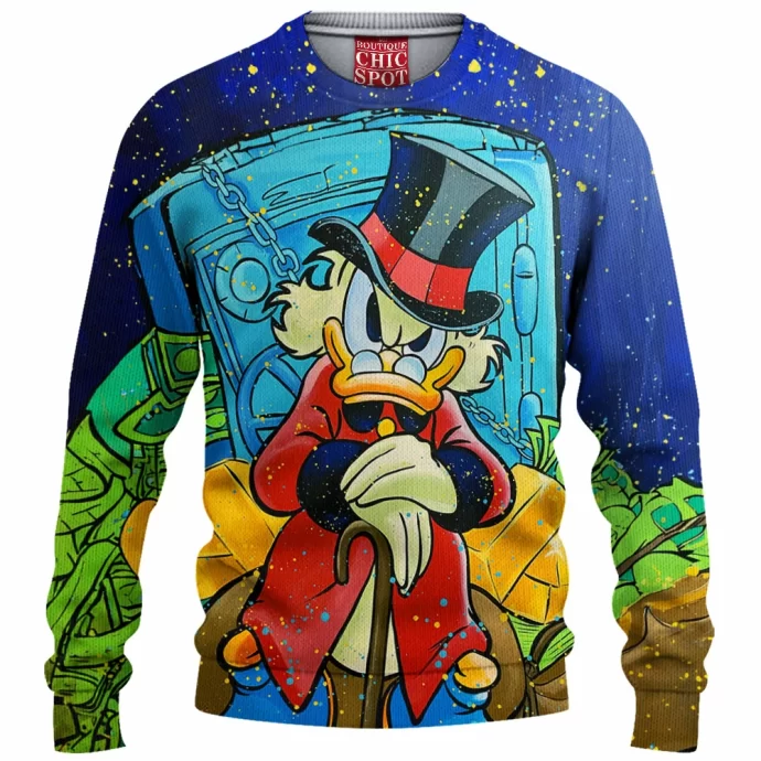 Scrooge McDuck Knitted Sweater