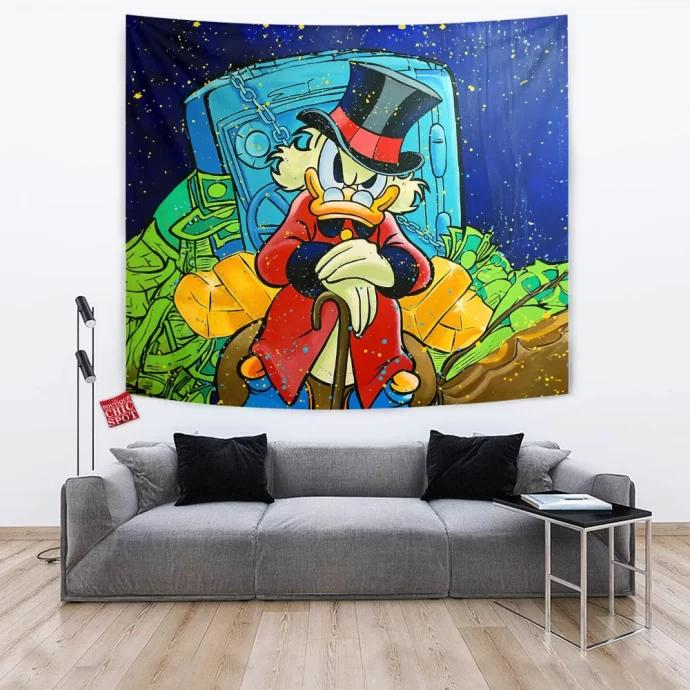 Scrooge McDuck Tapestry