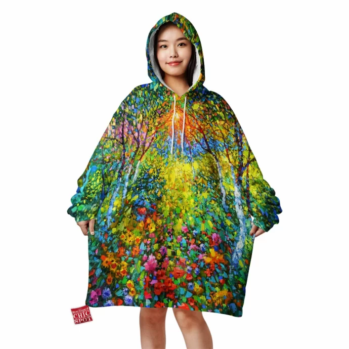 Summer Shadows Blanket Hoodie