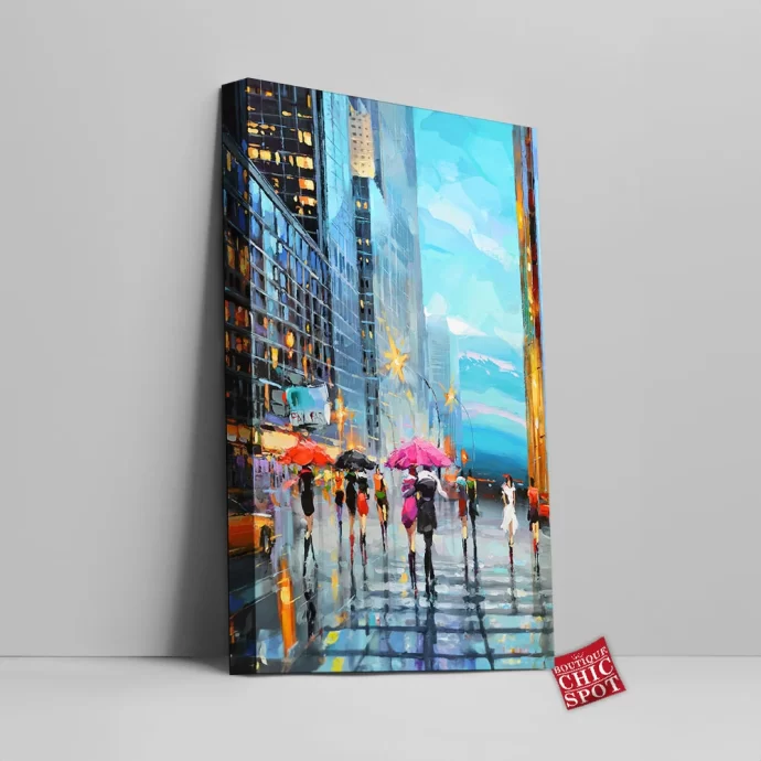 Cityscape Canvas Wall Art