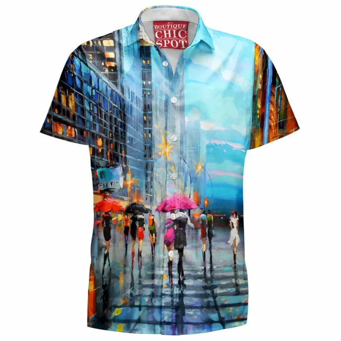 Cityscape Hawaiian Shirt