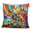 Colors of Happiness Pillow Cover