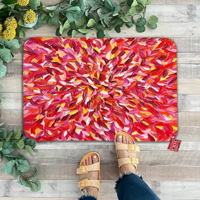 Leaf Abstract Doormat