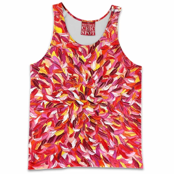 Leaf Abstract Tank Top