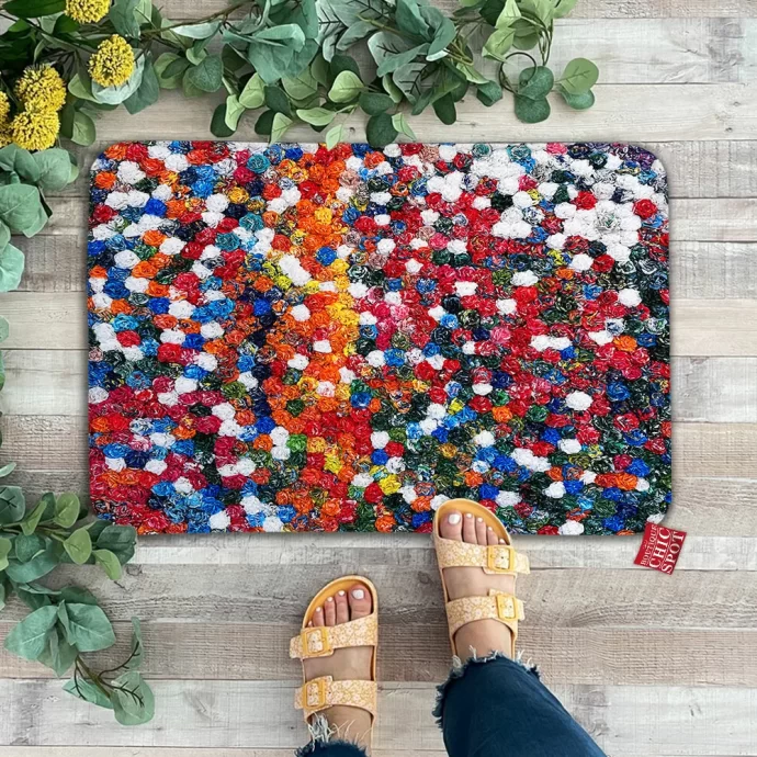 Multiple Flowers Doormat