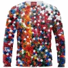 Abstract Sweatshirt, Flower Sweatshirt