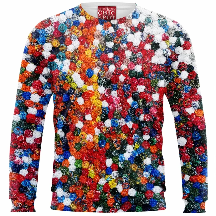 Multiple Flowers Sweatshirt