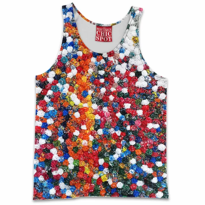 Multiple Flowers Tank Top