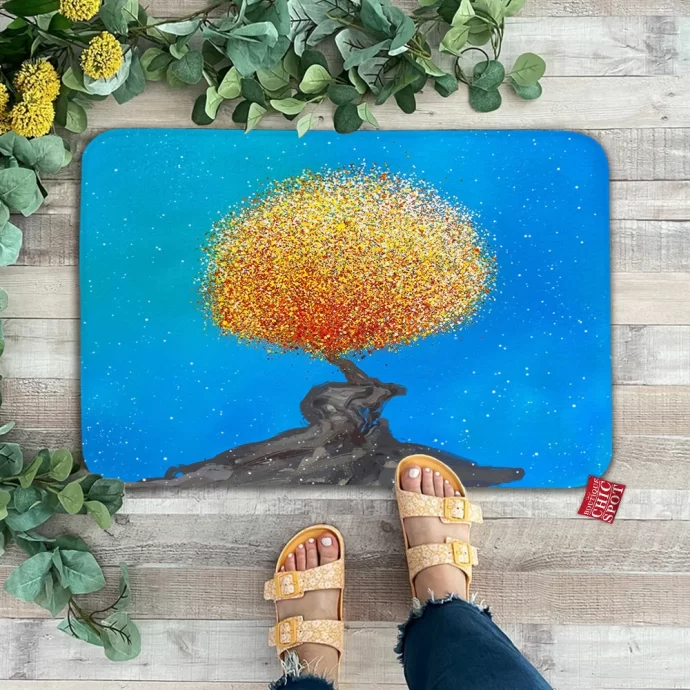 Yellow Tree Doormat