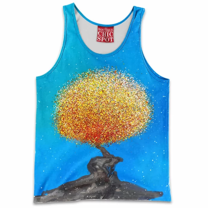 Yellow Tree Tank Top