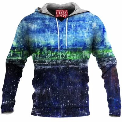 Abstract Fleece-Hoodie