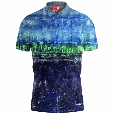 Abstract Polo Shirt