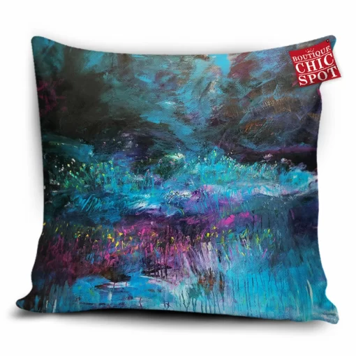 Night Crossing Pillow Cover