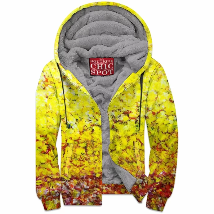 Field Of Suns Zip Fleece Hoodie