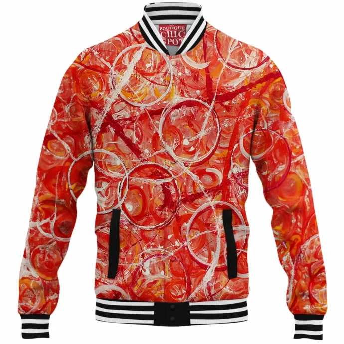 Breathing Bubbles Baseball Jacket