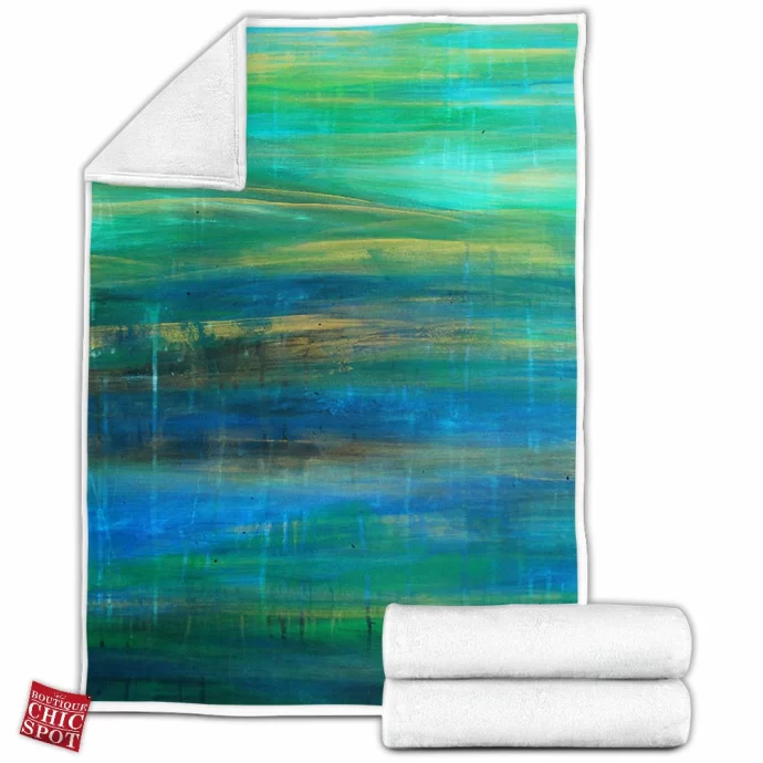 Contemplation Fleece Blanket