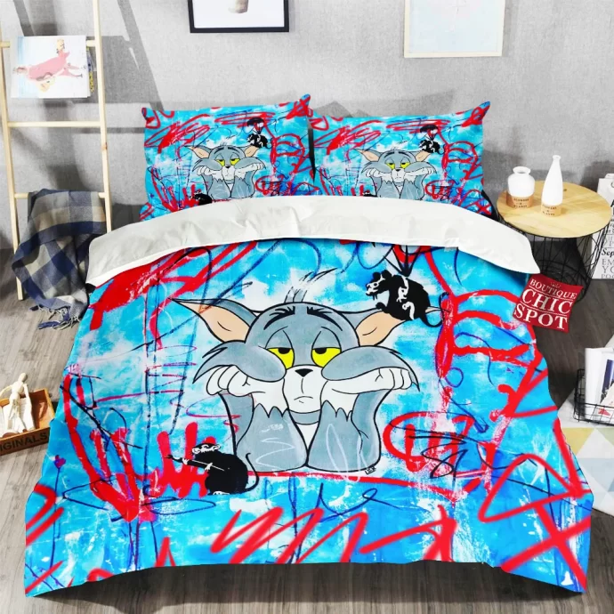 Tom Cat,Meow Bedding Set