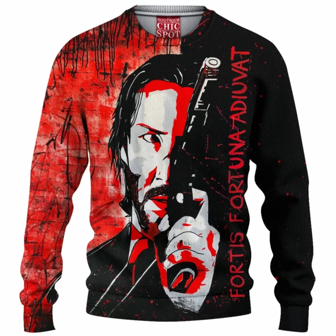 John Wick Knitted Sweater