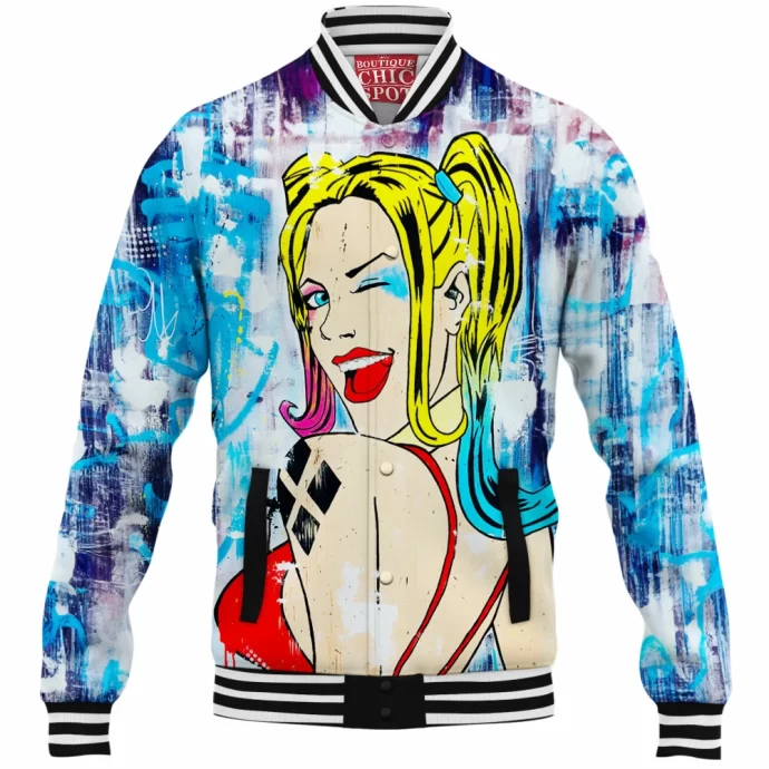 Harley Quinn Baseball Jacket