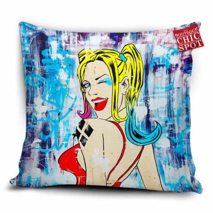 Harley Quinn Pillow Cover