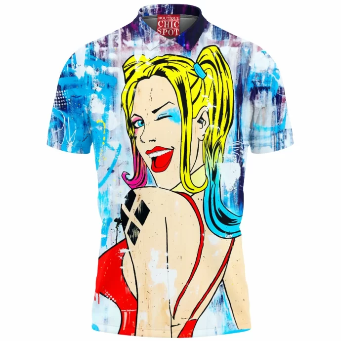 Harley Quinn Polo Shirt