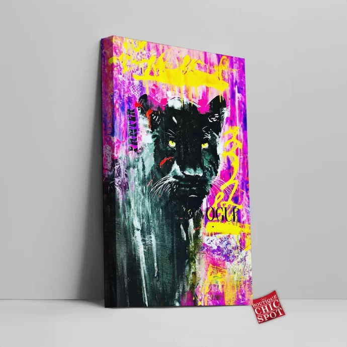 Black Panther Canvas Wall Art