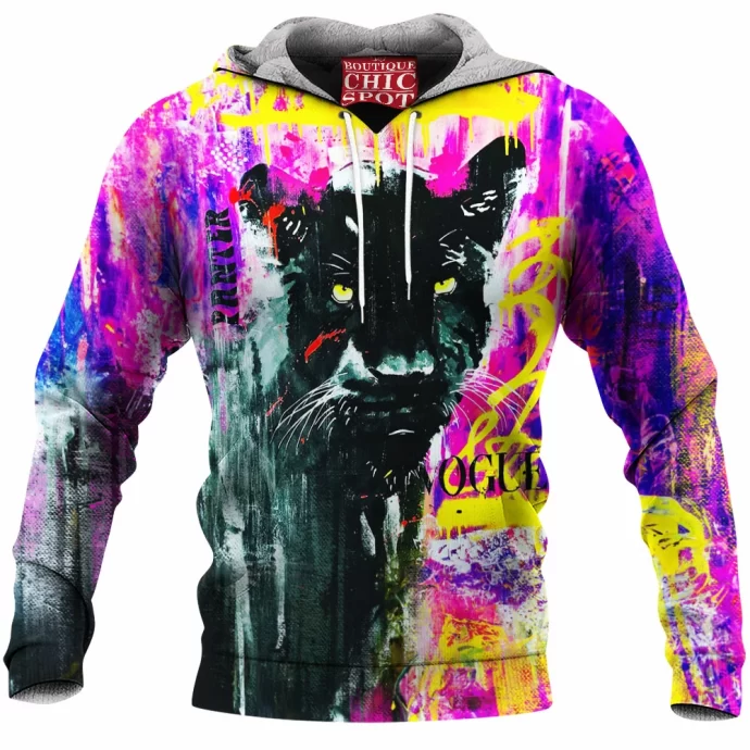 Black Panther Fleece Hoodie