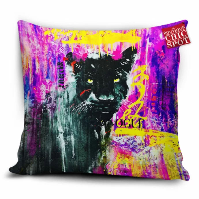 Black Panther Pillow Cover