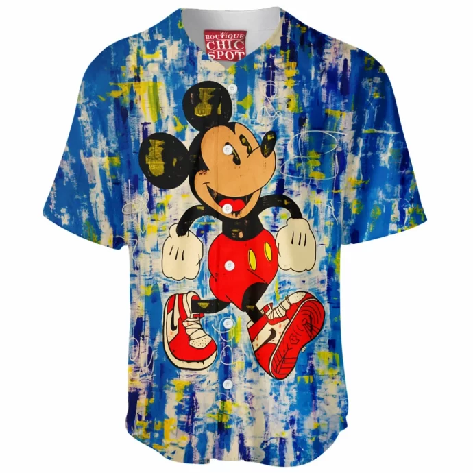 Mickey Mouse Baseball Jersey