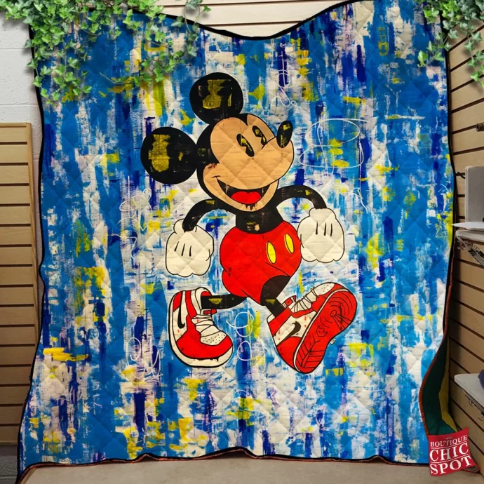 Mickey Mouse Quilt Blanket