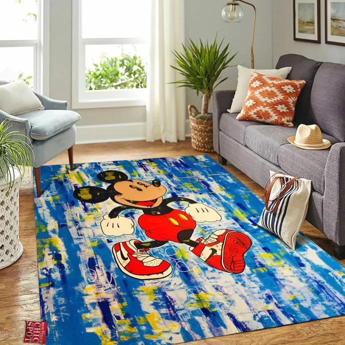 Mickey Mouse Rectangle Rug