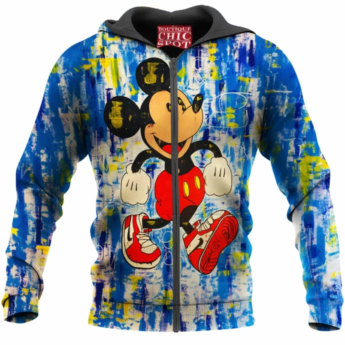 Mickey Mouse Zip Hoodie