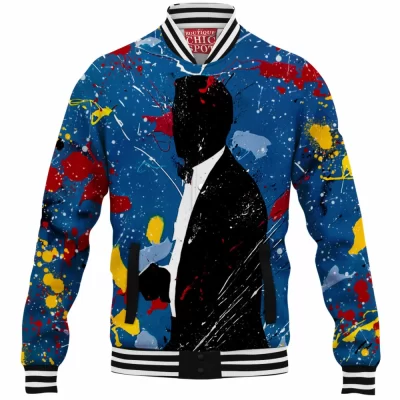 Movie Baseball-Jacket, James Bond Baseball-Jacket, 7 Baseball-Jacket