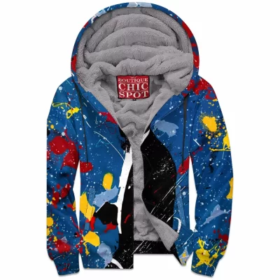 Movie Zip-Fleece-Hoodie, James Bond Zip-Fleece-Hoodie, 7 Zip-Fleece-Hoodie