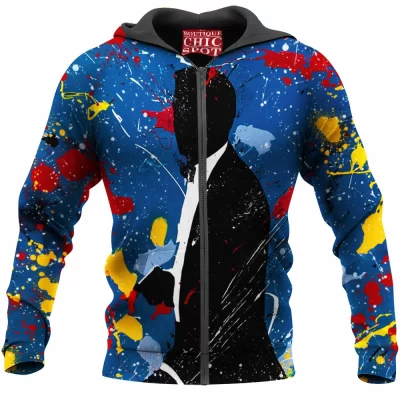 Movie Zip-Hoodie, James Bond Zip-Hoodie, 7 Zip-Hoodie