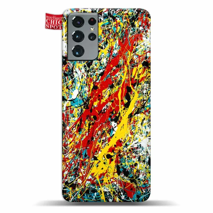 Large Abstract Phone Case Samsung