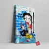 Betty Boop and Felix Canvas Wall Art