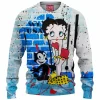 Betty Boop and Felix Knitted Sweater