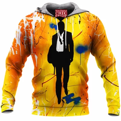 7 Fleece-Hoodie, Movie Fleece-Hoodie, James Bond Fleece-Hoodie
