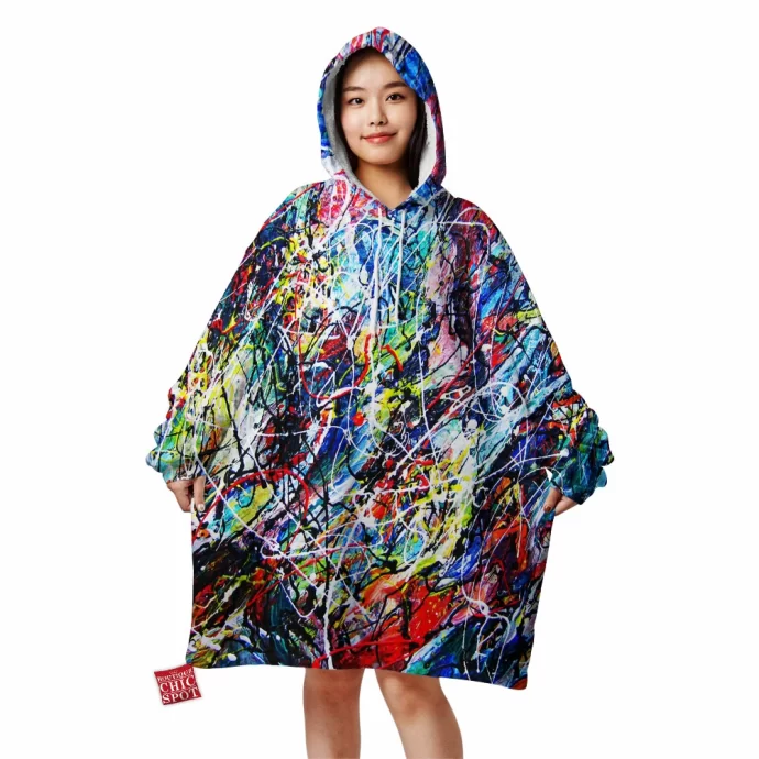 Earth and Sky Blanket Hoodie