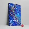 Blue Abstract Canvas Wall Art