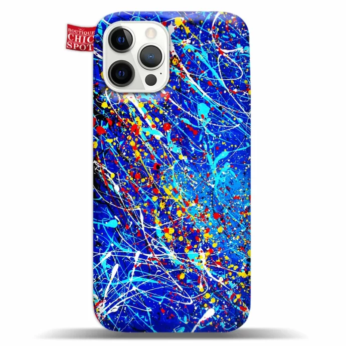 Blue Abstract Phone Case Iphone