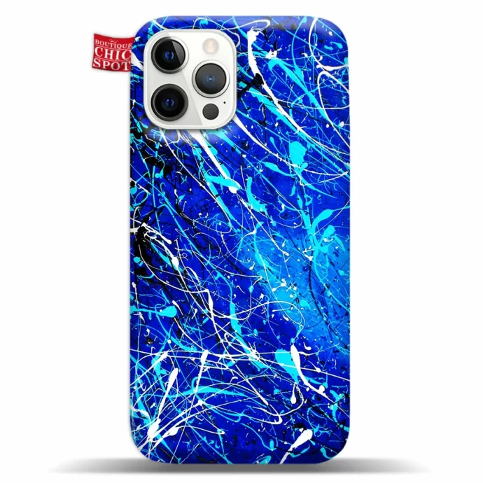 Dripping Blue Phone Case Iphone